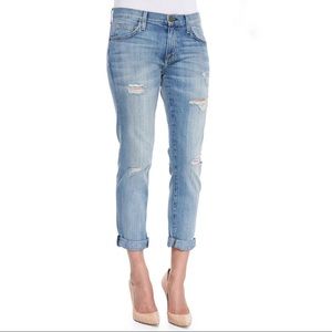 Current/Elliott The Fling Jean Super Loved Destroy Jeans Size 28